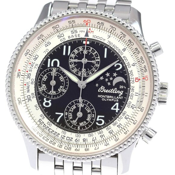 BREITLING Navitimer Montbrillant Olympus A19350 Automatic Men's Watch_848825 - Picture 7 of 7